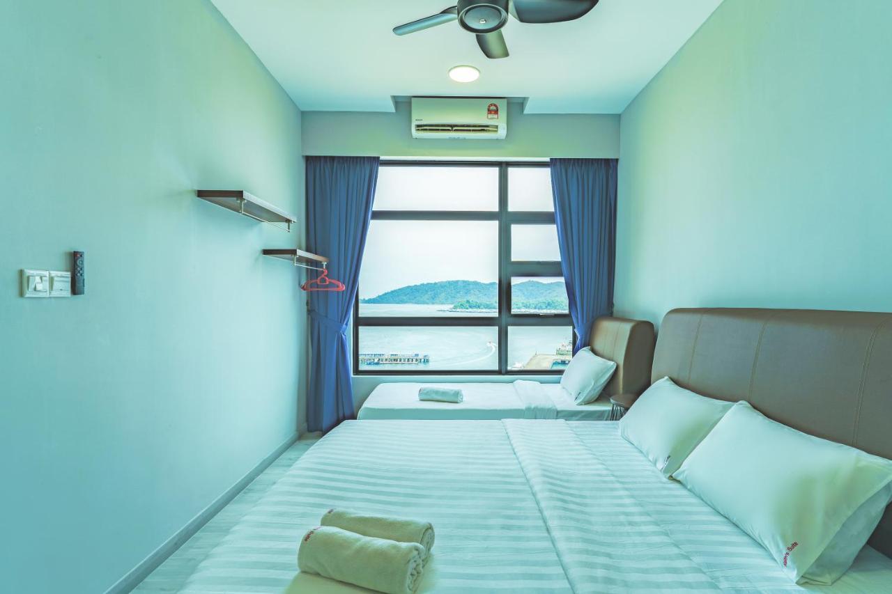 Full Seaview 2R1B Condo For 6Pax In Кота-Кінабалу Екстер'єр фото